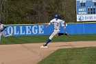 Baseball vs Suffolk  Wheaton College Baseball vs Suffolk University. - (Photo by Keith Nordstrom) : Wheaton, baseball
